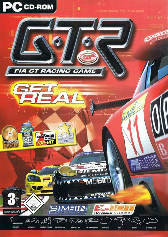 Front Cover for GTR: FIA GT Racing Game (Windows)
