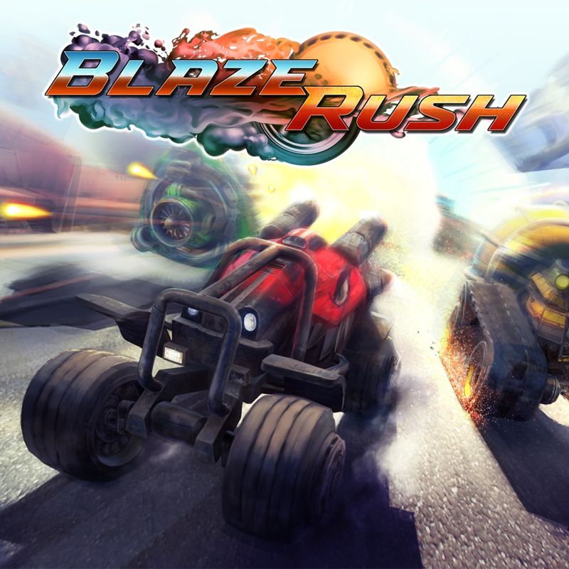 Front Cover for BlazeRush (PlayStation 3 and PlayStation 4) (PSN (SEN) release)
