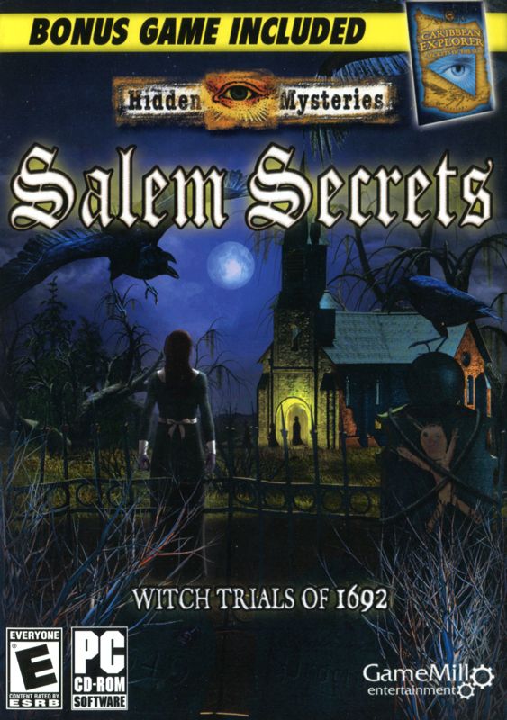 Front Cover for Hidden Mysteries: Salem Secrets - Witch Trials of 1692 (Windows)