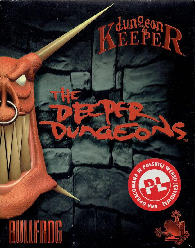 Front Cover for Dungeon Keeper: The Deeper Dungeons (DOS)