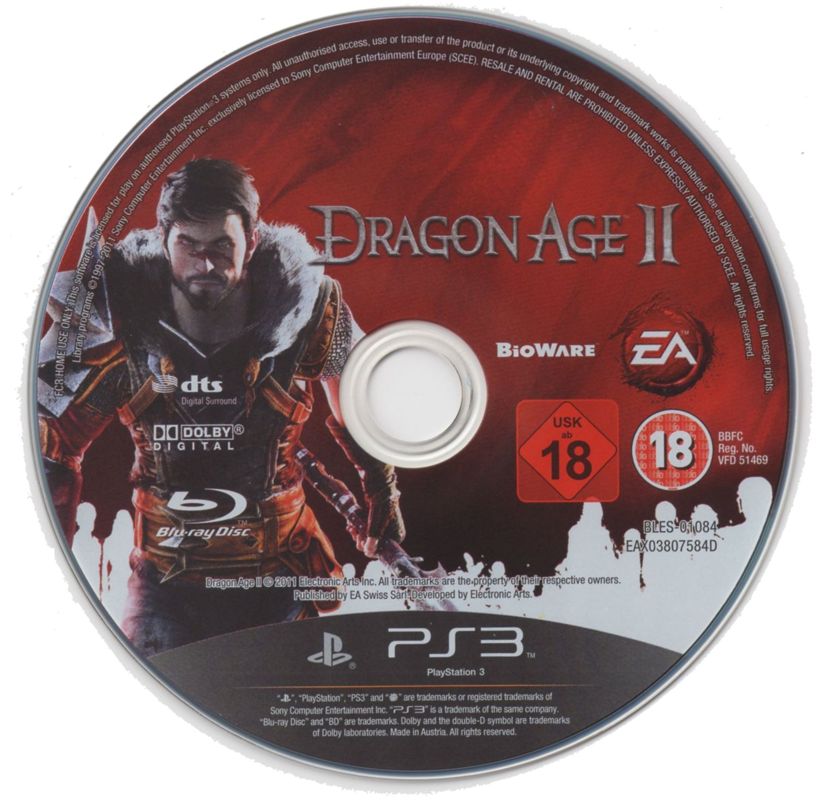 Media for Dragon Age II (PlayStation 3)
