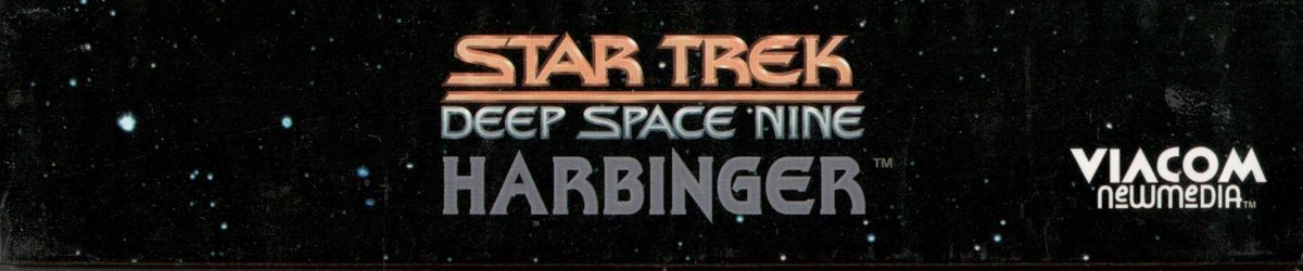 Spine/Sides for Star Trek: Deep Space Nine - Harbinger (DOS): Top/Bottom