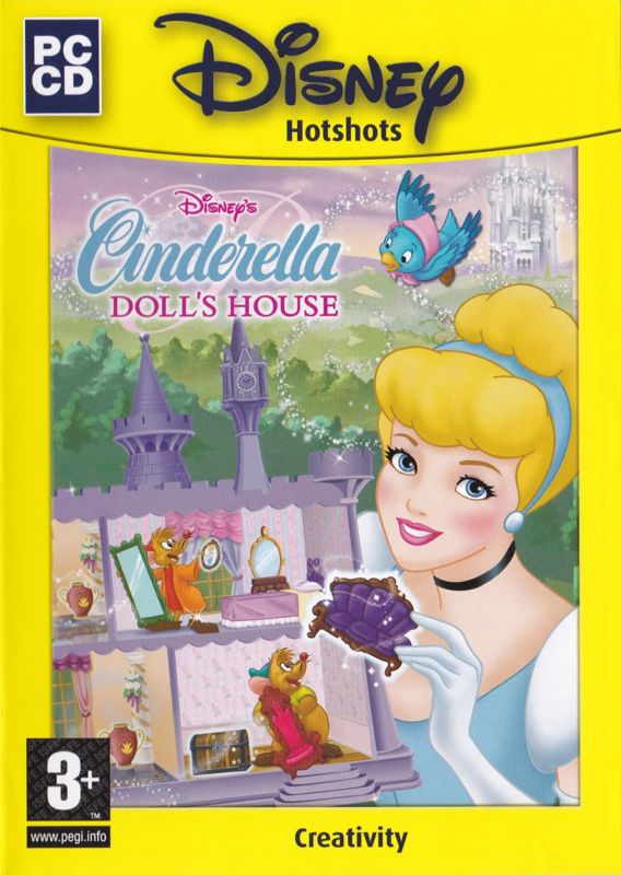 Front Cover for Disney's Cinderella's Dollhouse (Windows) (Disney Hotshots release)