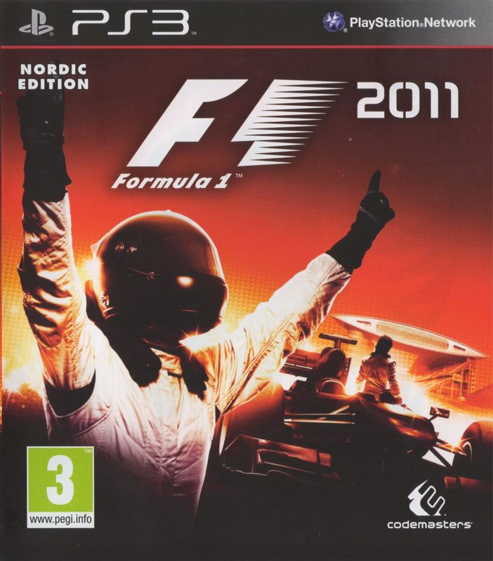 Front Cover for F1 2011 (PlayStation 3) (Nordic Edition)