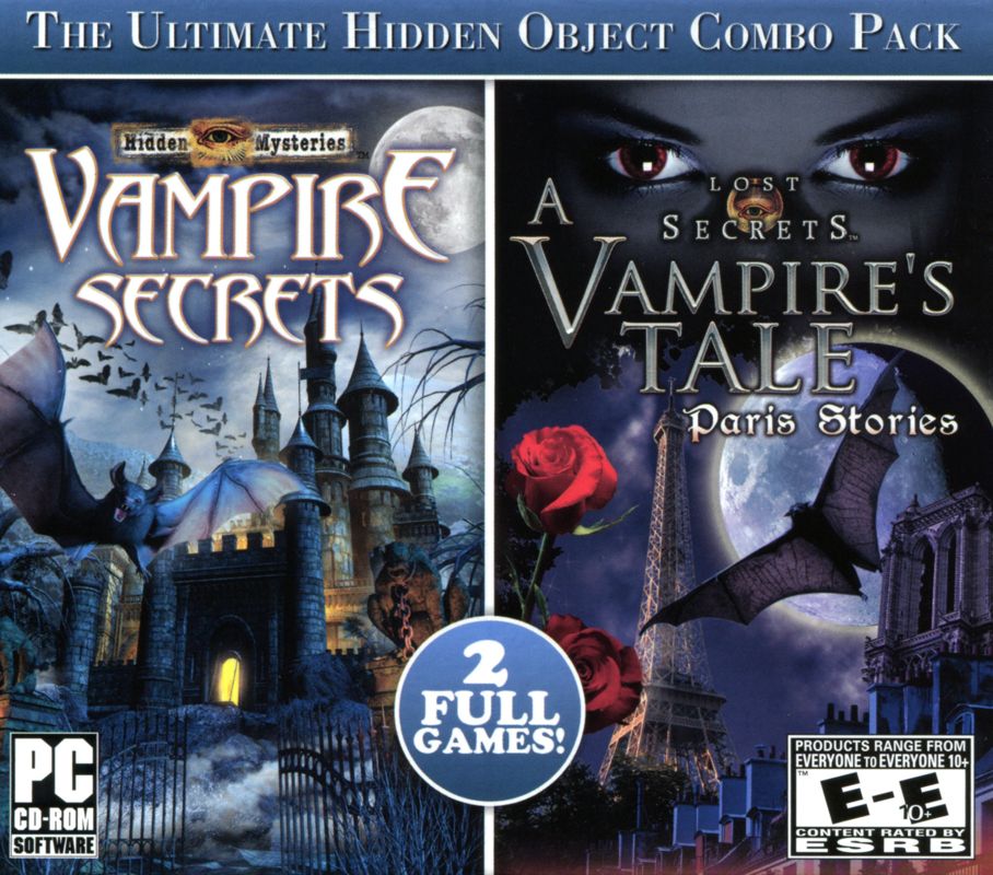 Hidden Mysteries: Vampire Secrets / Lost Secrets: A Vampire's Tale - Paris  Stories (2010) - MobyGames