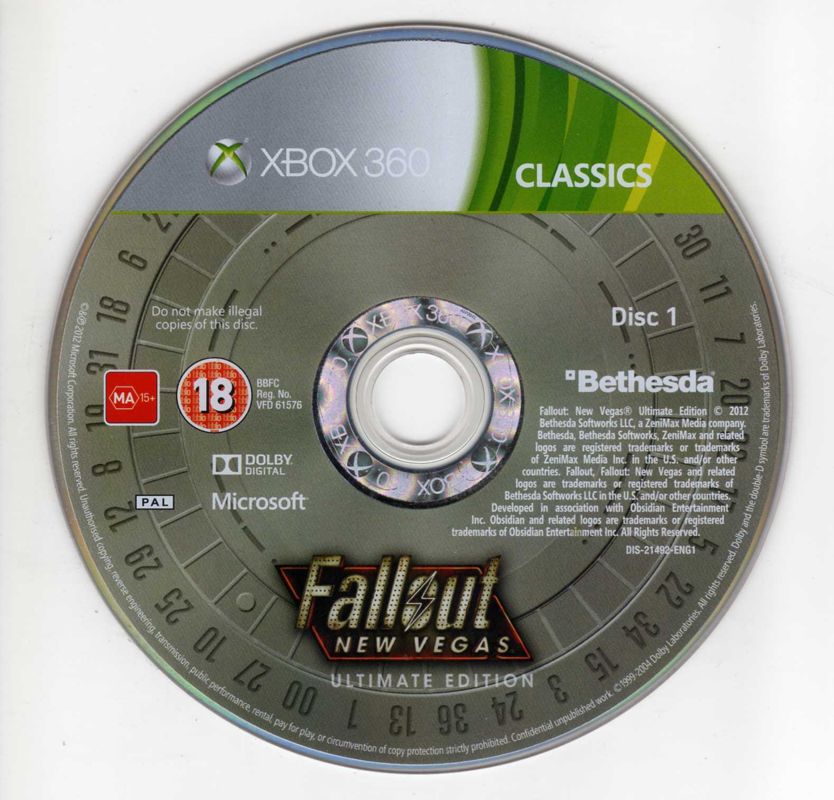 Fallout: New Vegas - Xbox 360 Ultimate Edition