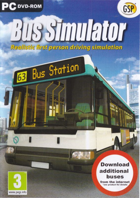 Front Cover for Bus Simulator (Windows) (GSP release)