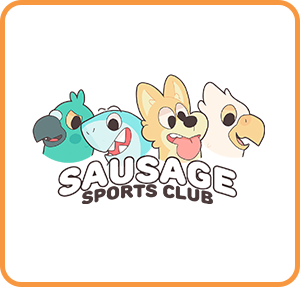 Front Cover for Sausage Sports Club (Nintendo Switch) (download release): 1st version