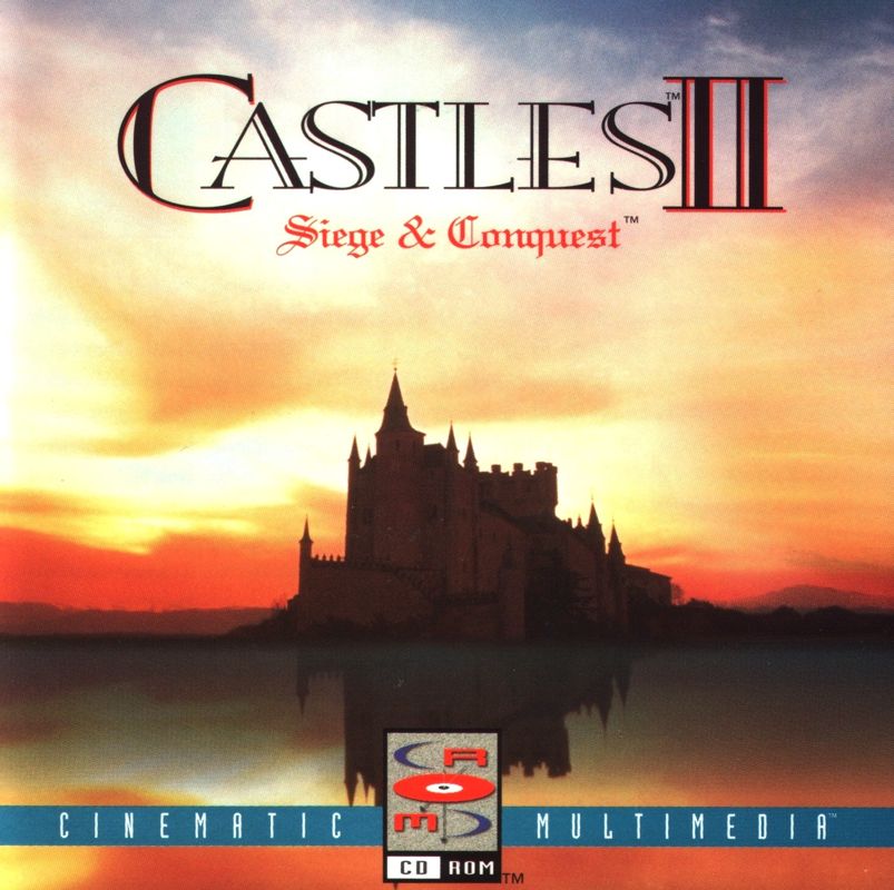 Other for Castles II: Siege & Conquest (DOS) (CD-ROM release): Jewel Case - Front