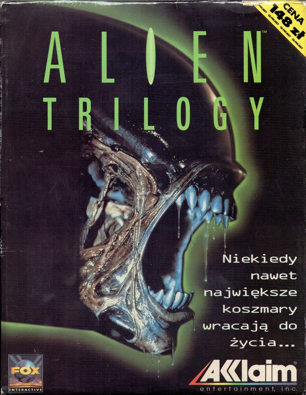 Front Cover for Alien Trilogy (DOS)