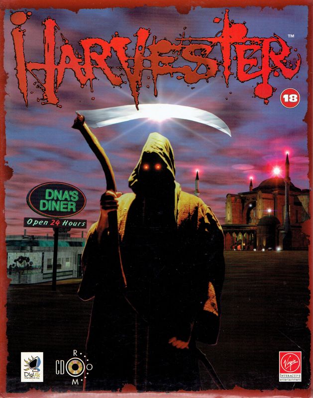 Front Cover for Harvester (DOS)