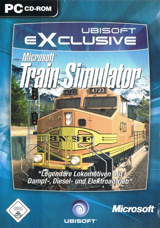 Front Cover for Microsoft Train Simulator (Windows) (Ubisoft Exclusive release)