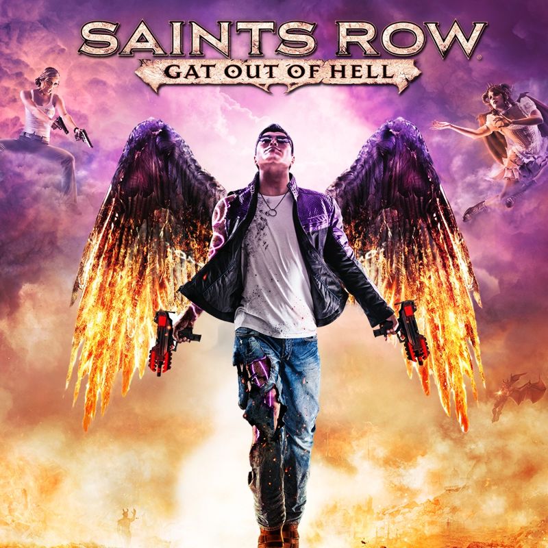 Front Cover for Saints Row: Gat Out of Hell (PlayStation 3 and PlayStation 4)