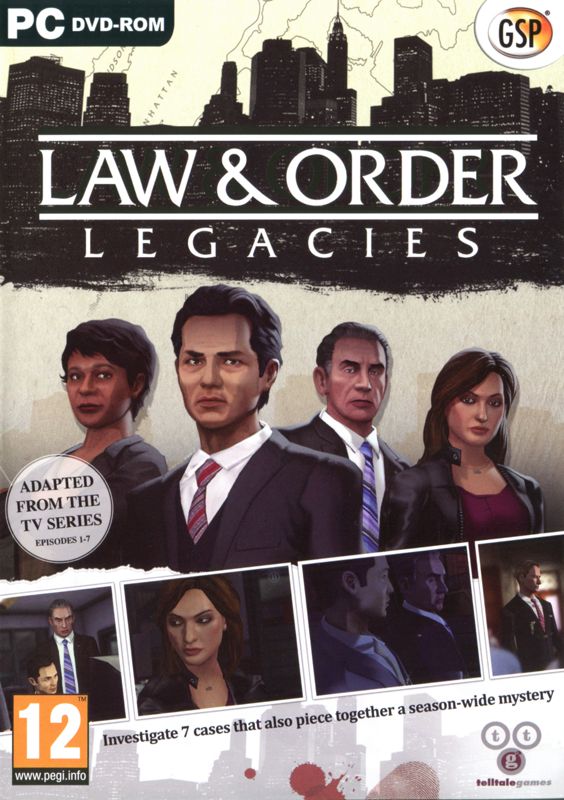 Front Cover for Law & Order: Legacies (Windows)