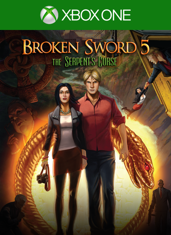 Front Cover for Broken Sword 5: The Serpent's Curse (Xbox One) (download release): 1st version