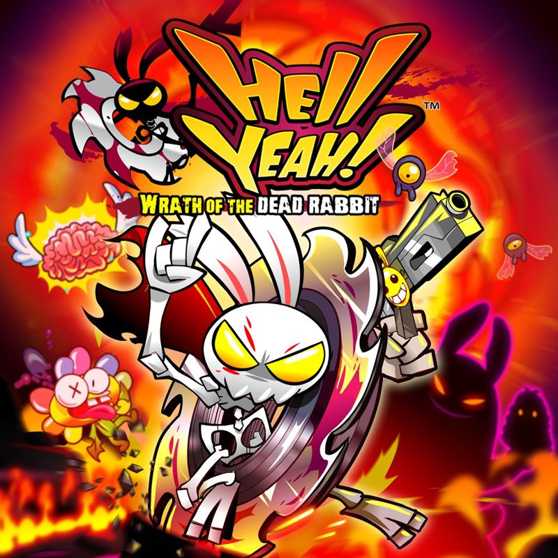 Front Cover for Hell Yeah!: Wrath of the Dead Rabbit (PlayStation 3) (PSN (SEN) release)