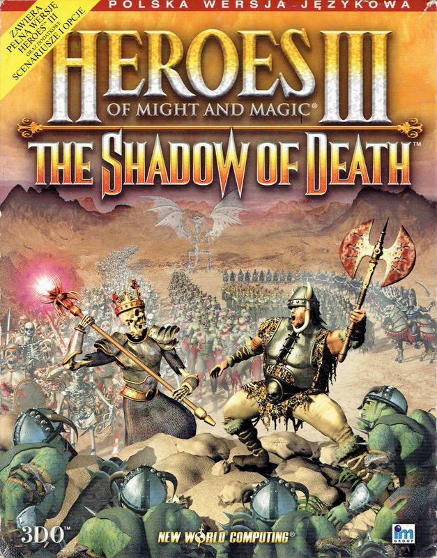 Front Cover for Heroes of Might and Magic III: The Shadow of Death (Windows)