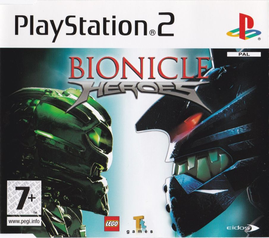 Front Cover for Bionicle Heroes (PlayStation 2)