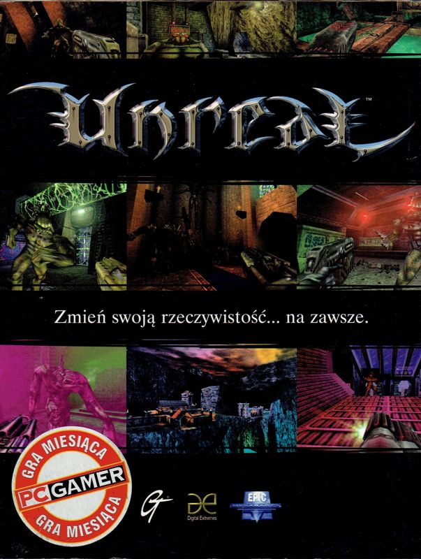 Front Cover for Unreal (Windows)