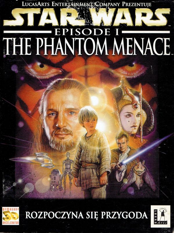 Front Cover for Star Wars: Episode I - The Phantom Menace (Windows)
