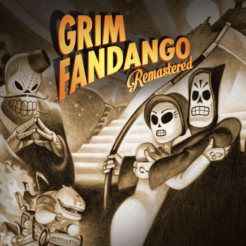 Front Cover for Grim Fandango: Remastered (PS Vita and PlayStation 4) (PSN (SEN) release)