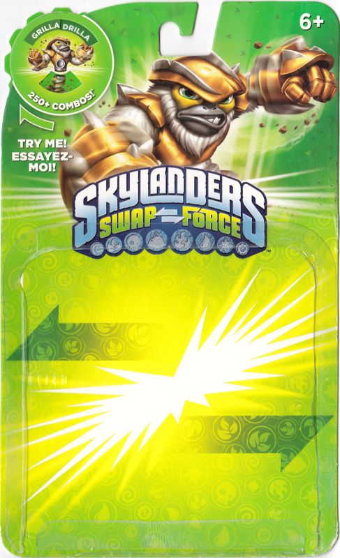 Front Cover for Skylanders: Swap Force - Grilla Drilla (Nintendo 3DS and PlayStation 3 and PlayStation 4 and Wii and Wii U and Xbox 360 and Xbox One)