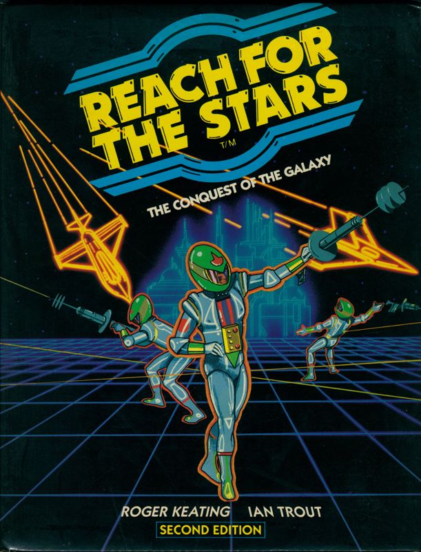 Front Cover for Reach for the Stars: The Conquest of the Galaxy (Commodore 64) (Second Edition)