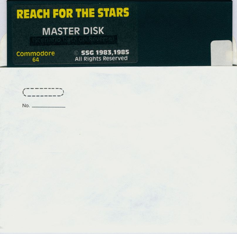 Media for Reach for the Stars: The Conquest of the Galaxy (Commodore 64) (Second Edition)