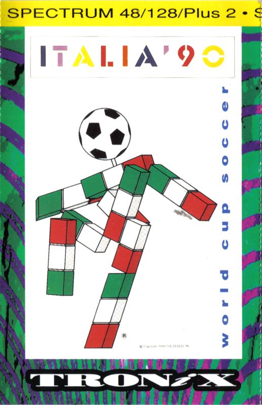 Front Cover for Rick Davis's World Trophy Soccer (ZX Spectrum) (Tronix re-release)