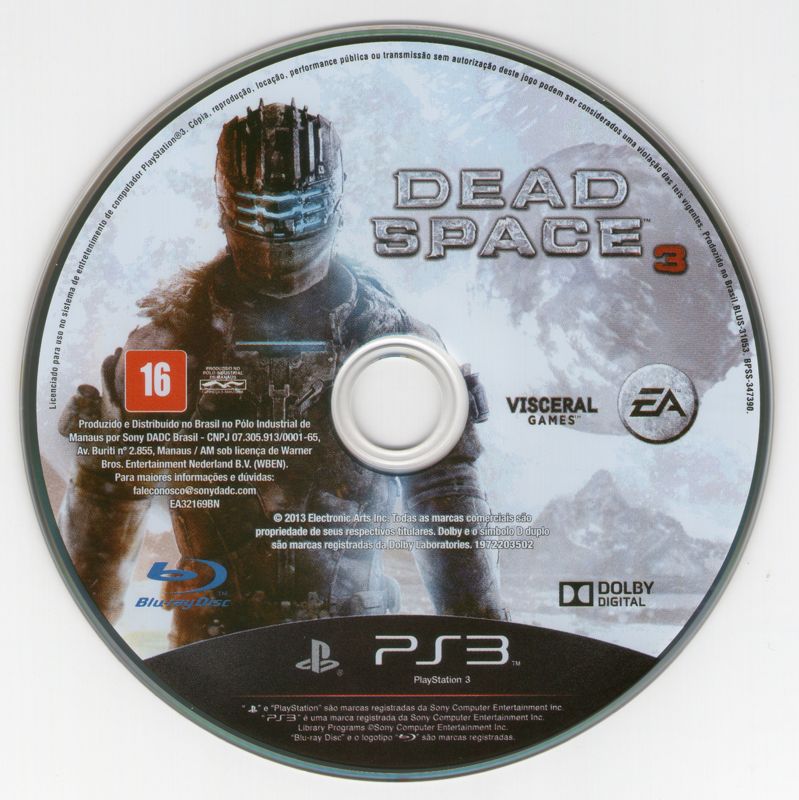 Media for Dead Space 3 (PlayStation 3)