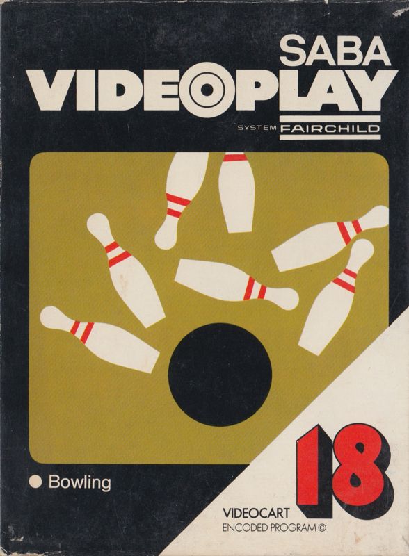 Front Cover for Videocart-21: Bowling (Channel F)