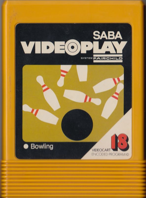 Media for Videocart-21: Bowling (Channel F)