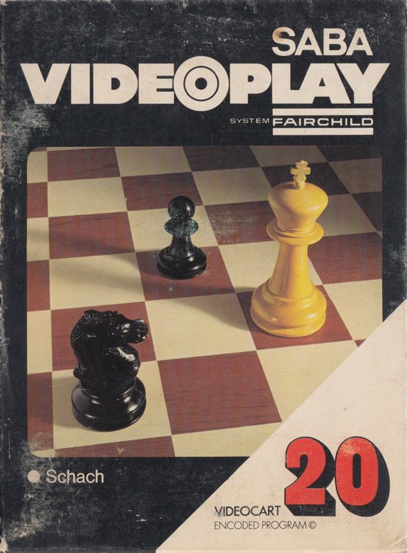 Front Cover for Videocart-20: Schach (Channel F)