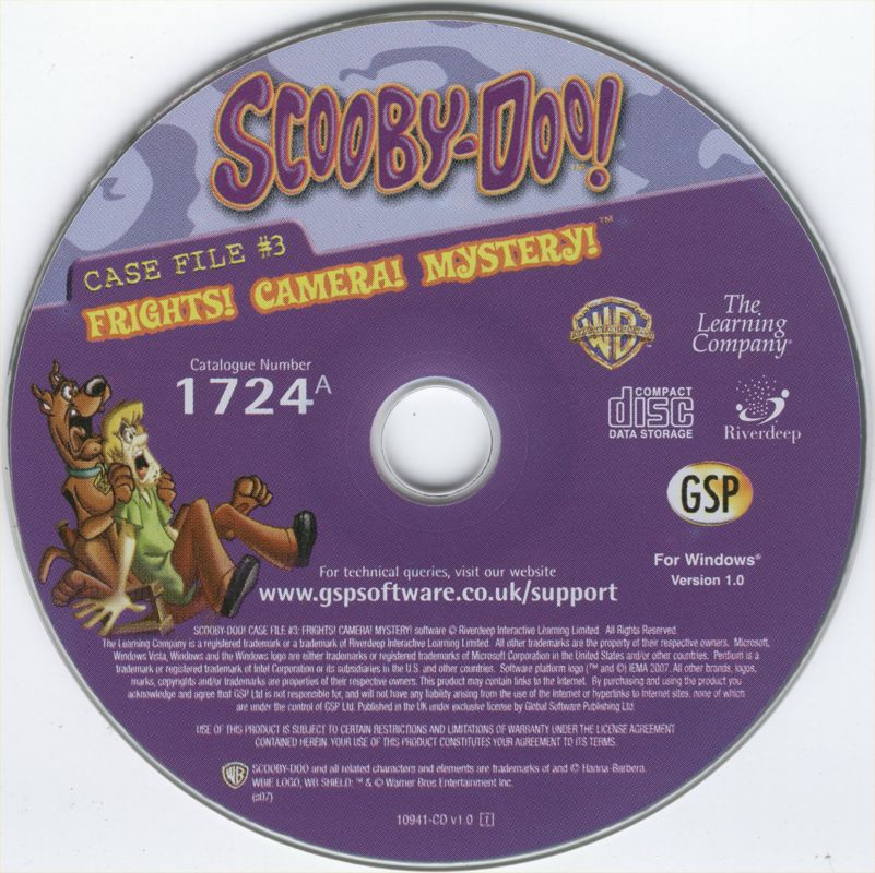 Media for Scooby-Doo!: Case File #3 - Frights! Camera! Mystery! (Windows)