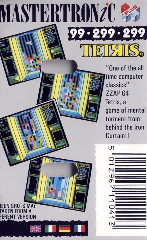 Tetris cover or packaging material - MobyGames
