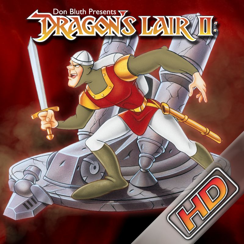 Front Cover for Dragon's Lair II: Time Warp (iPad)