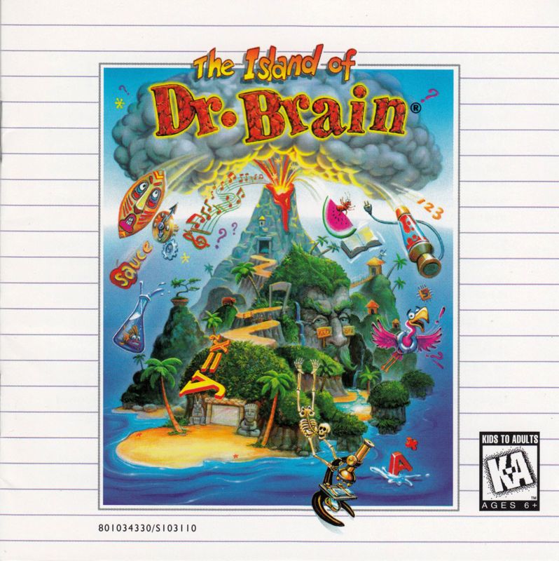 Other for The Island of Dr. Brain (DOS) (SierraOriginals release): Jewel Case - Front