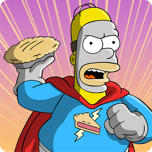 Front Cover for The Simpsons: Tapped Out (Android) (Google Play release): Comic Quest 2015