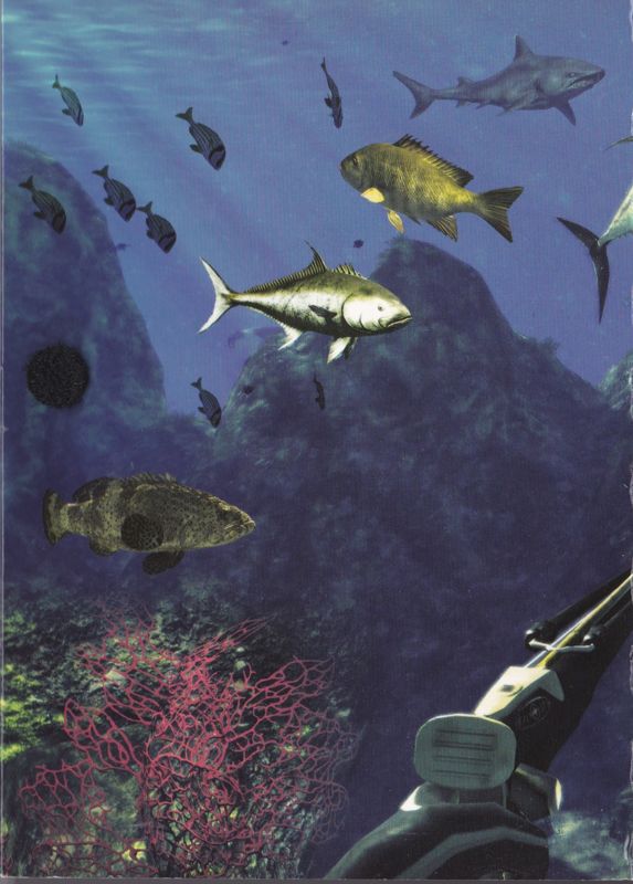 Inside Cover for Depth Hunter: The Spearfishing Simulator (Windows): Left