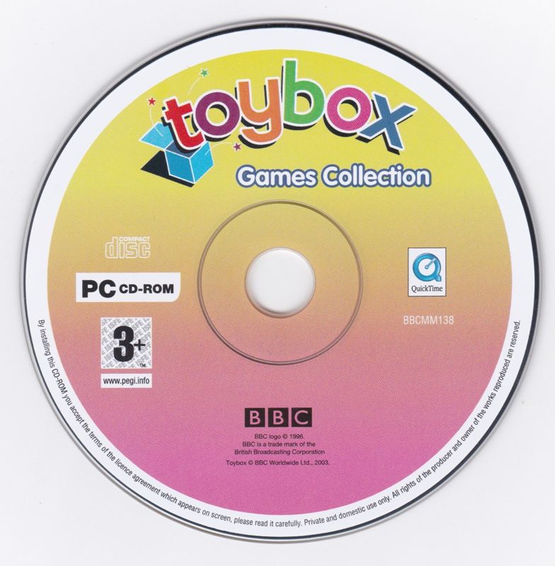 Toybox Games Collection cover or packaging material MobyGames