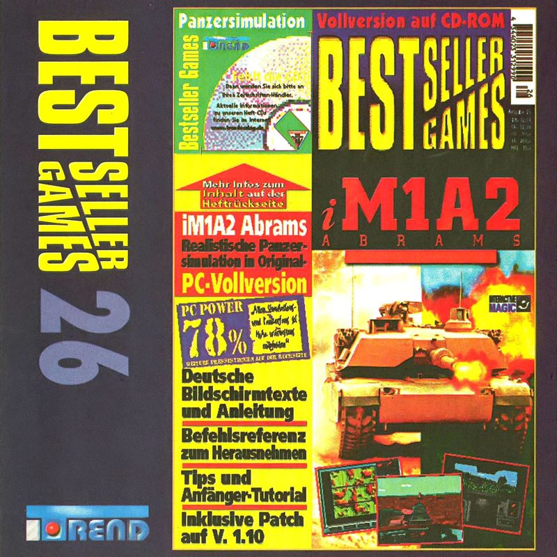 Front Cover for iM1A2 Abrams (Windows) (Covermount BestSeller Games #26)