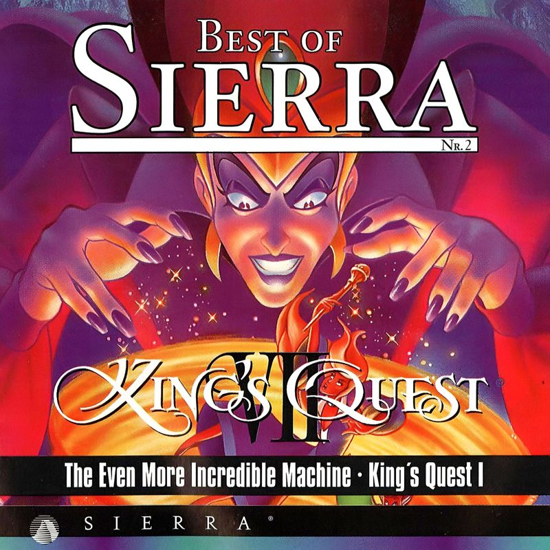 Front Cover for King's Quest (DOS) (Covermount Best of Sierra #02)