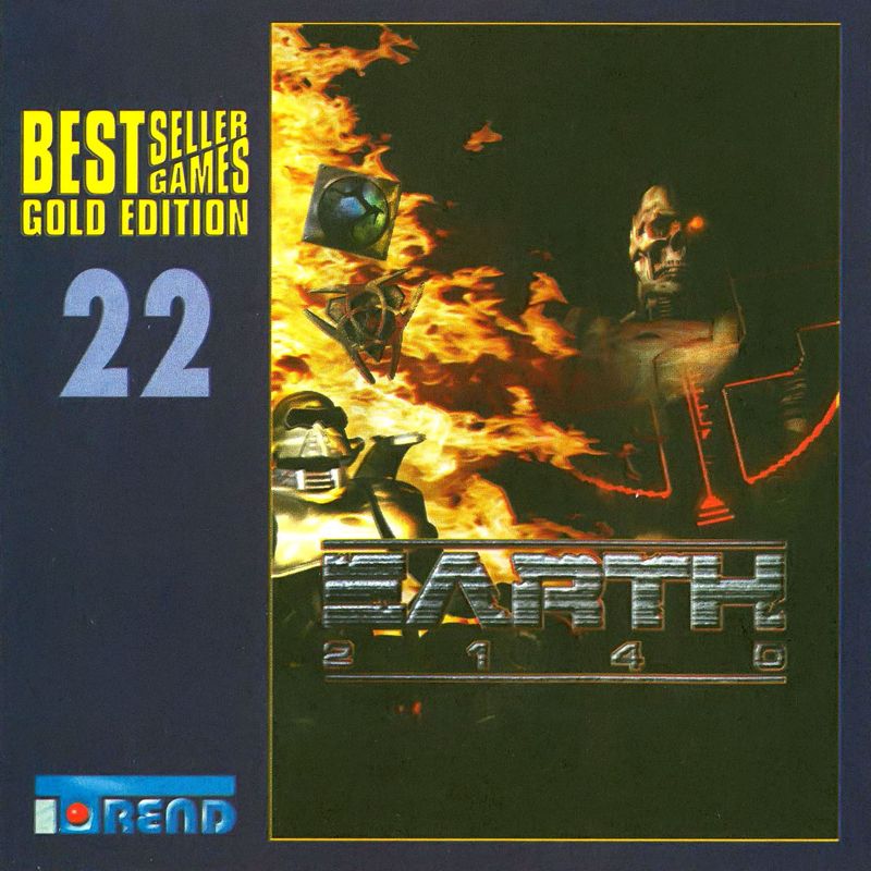 Front Cover for Earth 2140 (DOS) (Covermount BestSeller Games Gold Edition #22)