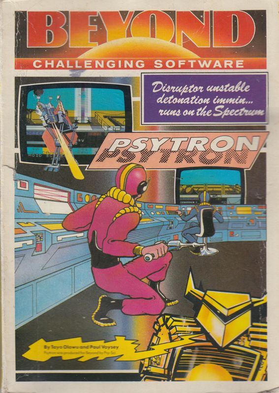 Front Cover for Psytron (ZX Spectrum)
