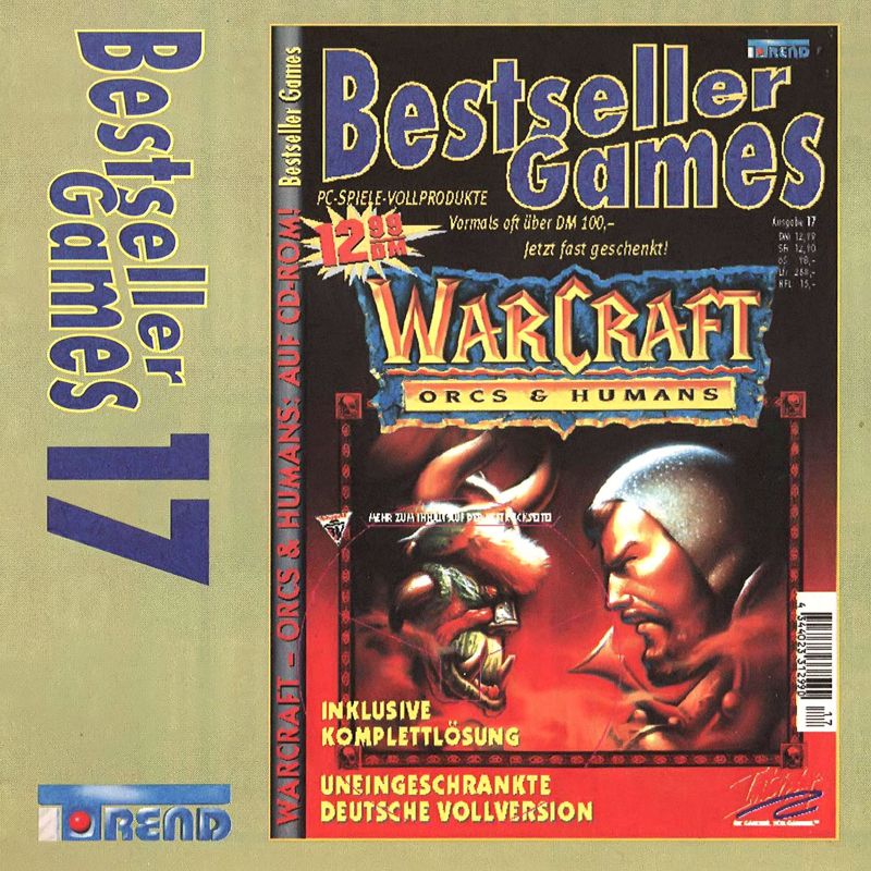 Other for WarCraft: Orcs & Humans (DOS) (Covermount BestSeller Games #17): Jewel Case - Front