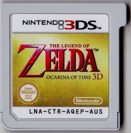 Media for The Legend of Zelda: Ocarina of Time 3D (Ocarina Edition) (Nintendo 3DS)
