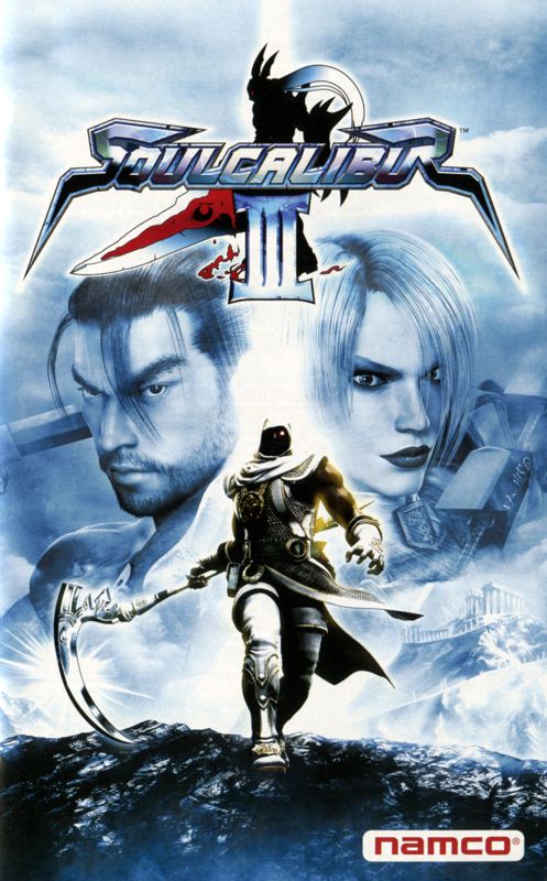 Manual for SoulCalibur III (PlayStation 2): Front