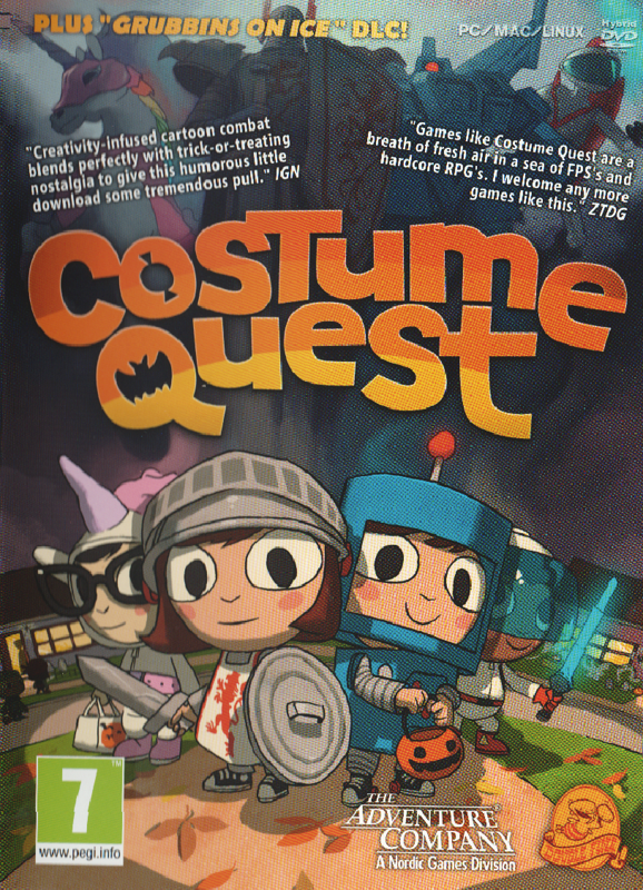 Front Cover for Costume Quest (Linux and Macintosh and Windows)