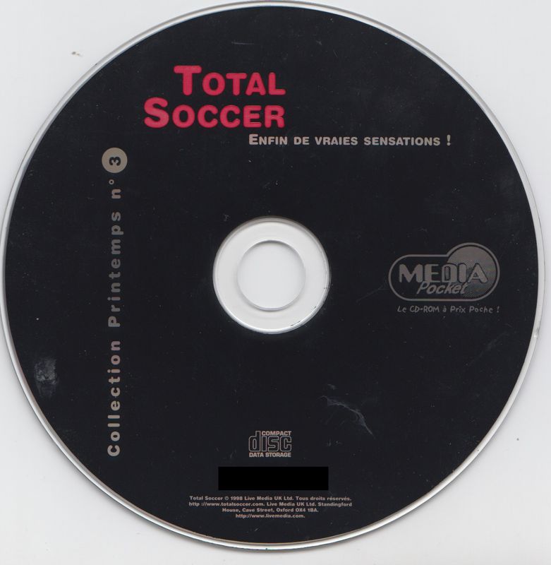 Media for Total Soccer (Windows) (Media Pocket "Collection Printemps #3" release)