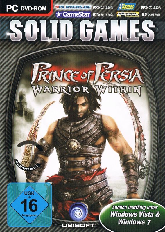 Front Cover for Prince of Persia: Warrior Within (Windows) (Solid Games release)